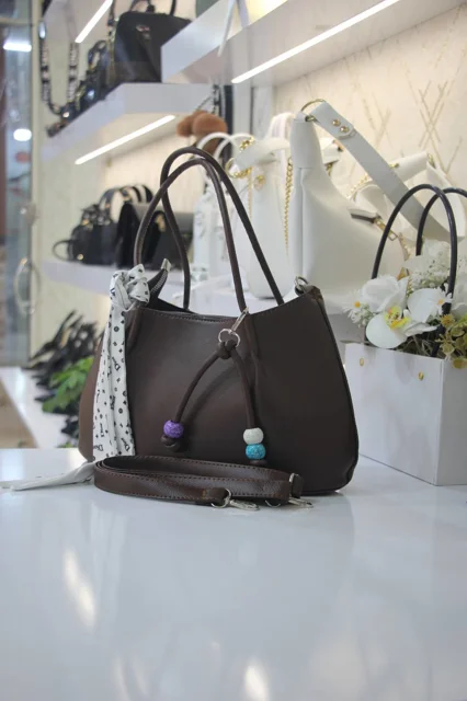 کیف چرم شرانک قهوه ای