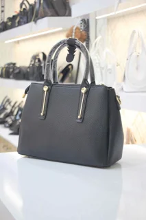 کیف چرم زنانه مشکی