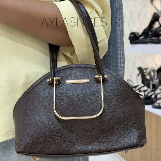 کیف مجلسی قهوه ای